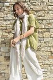 Asher Cap Sleeve Blouse Olive